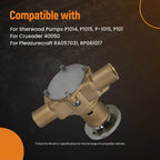 Raw Water Pump Kit for Sherwood P1014/P101 Pleasurecraft (RA057031, RP061017)