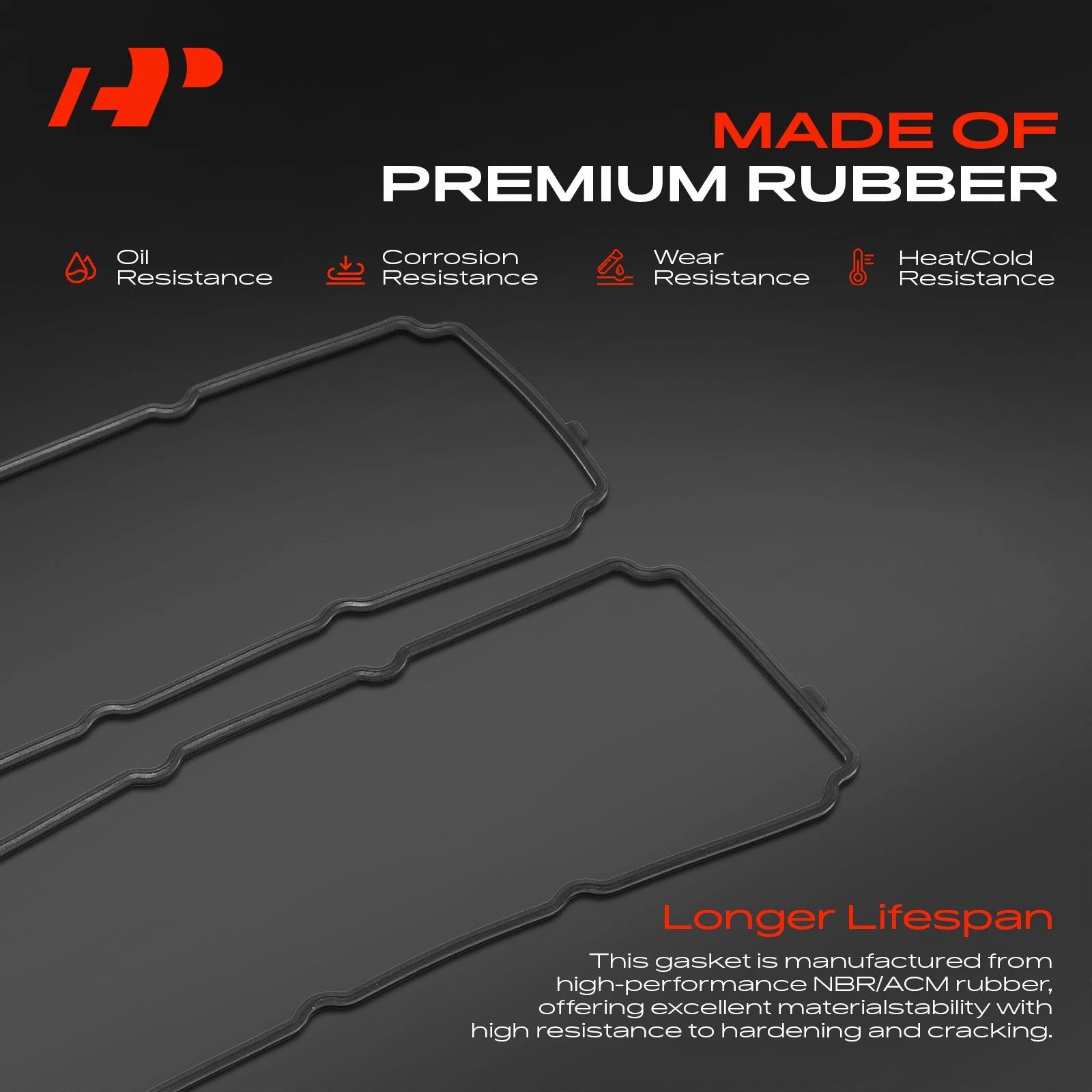 Engine Valve Cover Gasket Set for Jeep Grand Cherokee Wrangler (1993–2021)