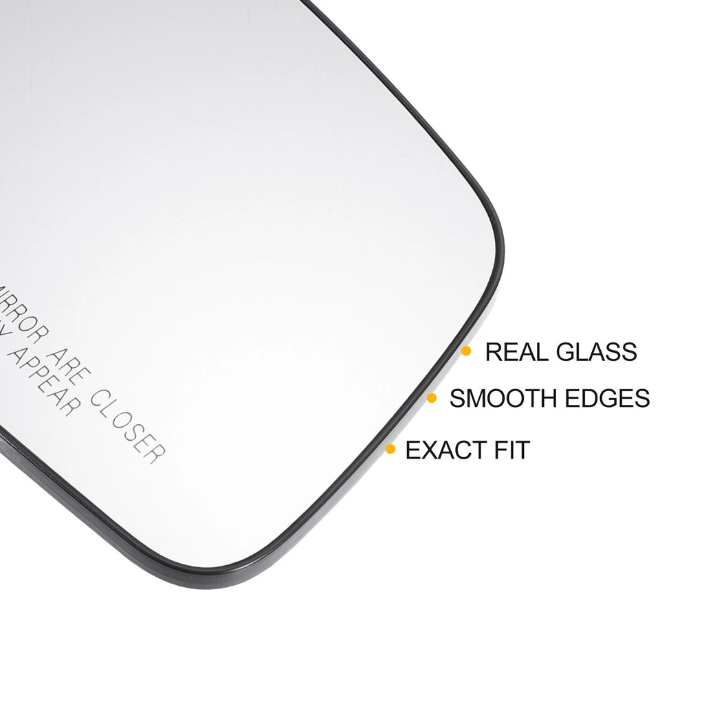 Pair Mirror Glass w/ Back Heated for Dodge Durango, Jeep 