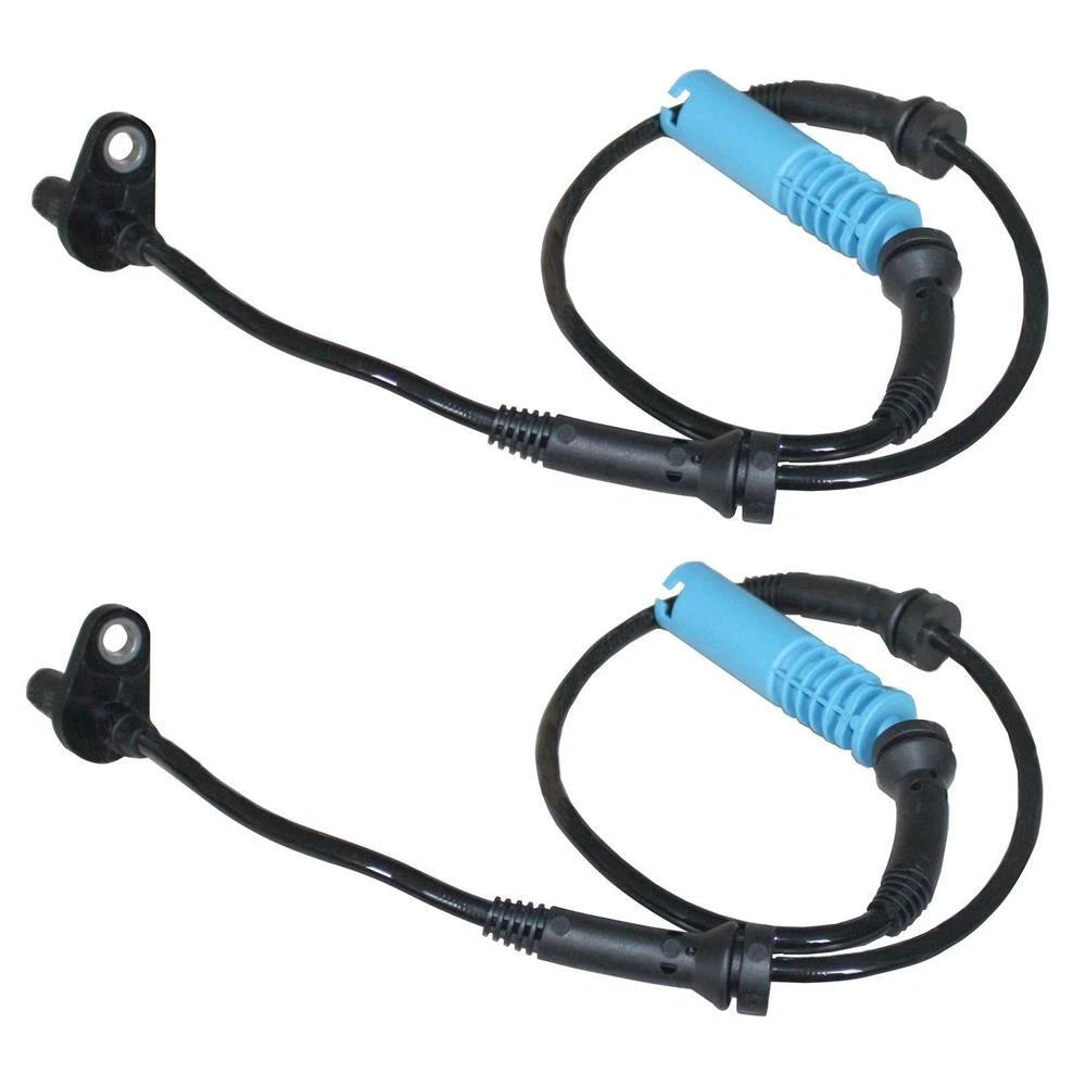 Set of 2 Hitachi Front ABS Wheel Speed Sensors for BMW E39 E60 E63 E64
