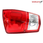 Left Side Rear Tail Light for Toyota Tacoma (2016–2019) Red/Clear Halogen