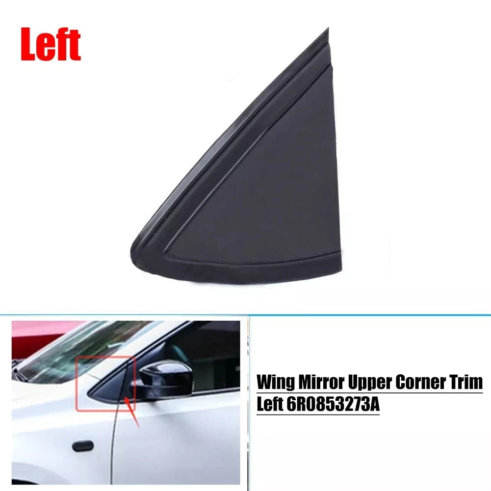 Wing Mirror Cover Trim for Volkswagen Polo (2009–2017) 6R0853273A