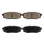 Rear Ceramic Brake Pad Set for Scion FR-S Subaru Legacy Outback Toyota 86 (2013–2020)