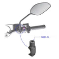 Handle Bar Clamp Mirror Mount for Motorcycle Dirt Bike ATV (M8)