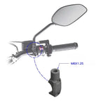 Handle Bar Clamp Mirror Mount for Motorcycle Dirt Bike ATV (M8)