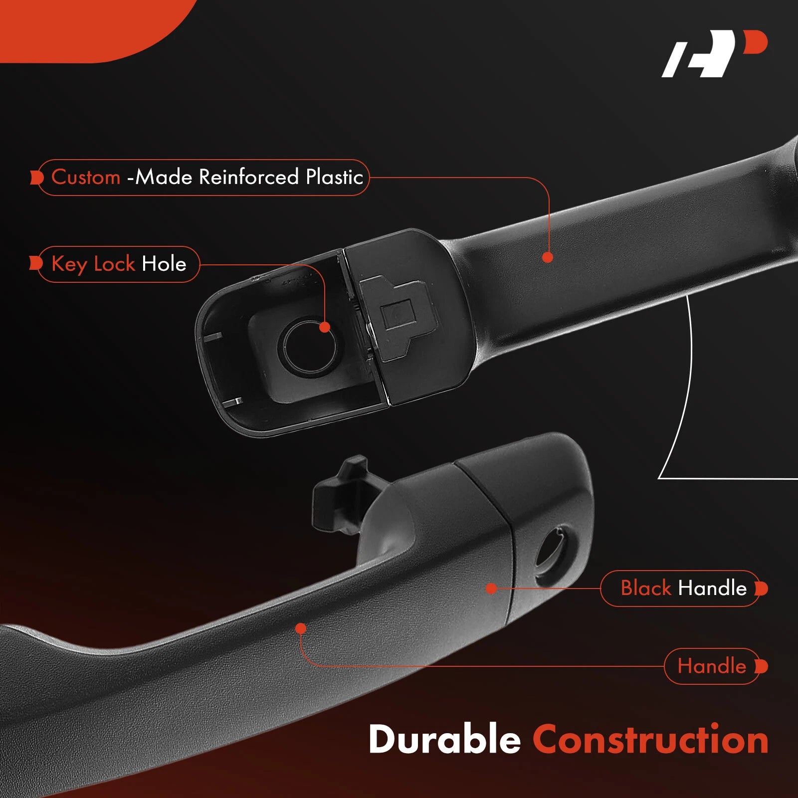 Front Exterior Door Handle for Toyota 4Runner (2010-2020)