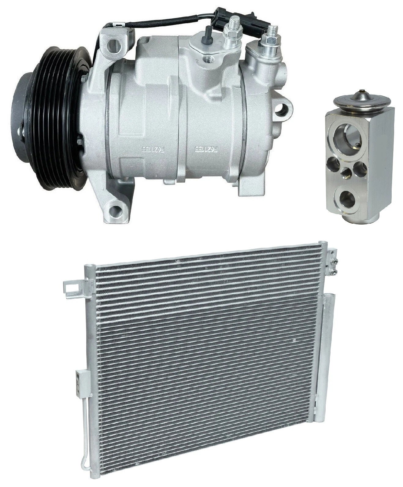 AC Compressor Kit with Condenser for Jeep Grand Cherokee 5.7L (2016–2020)