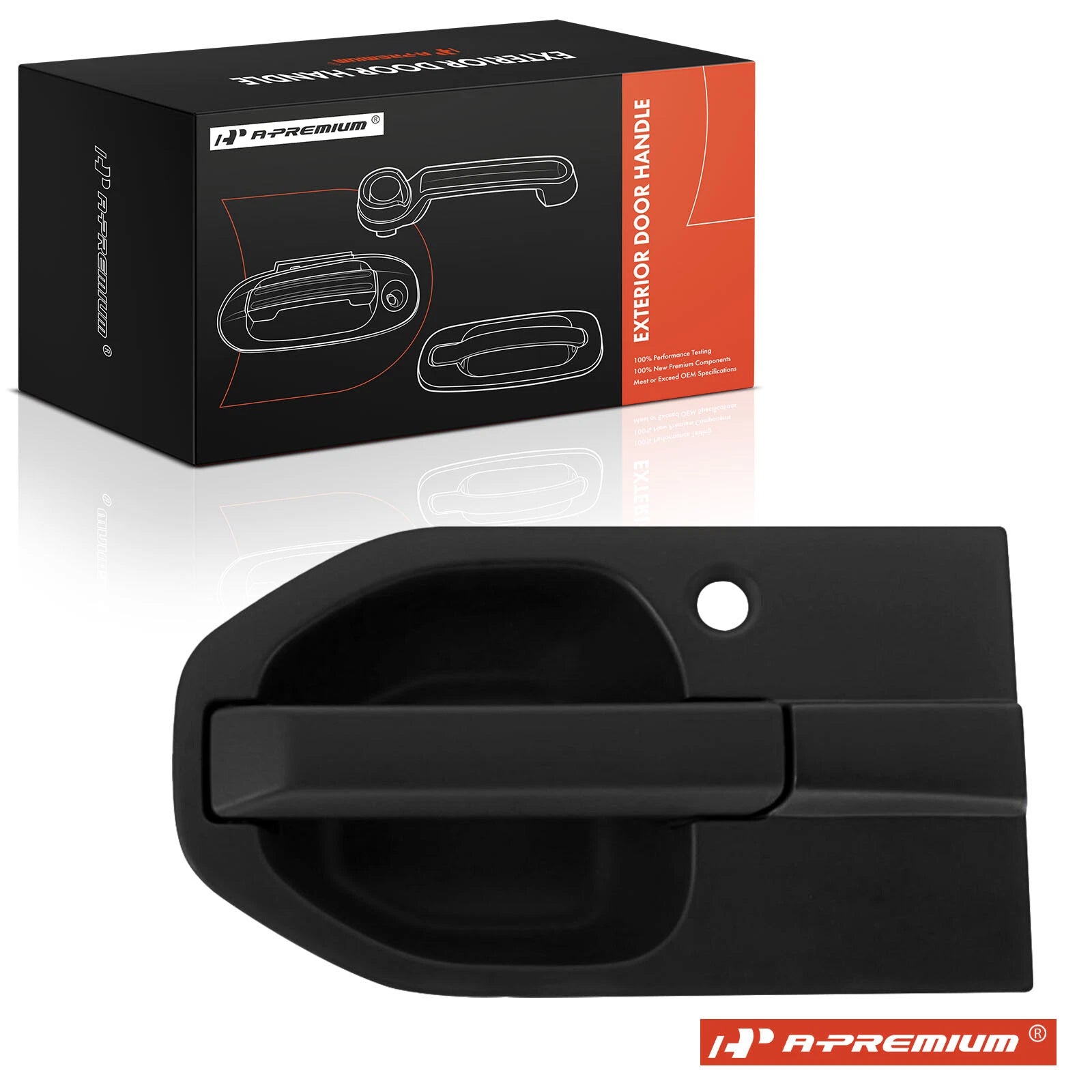 Front Right Door Handle for Honda Element (2003–2007) Black
