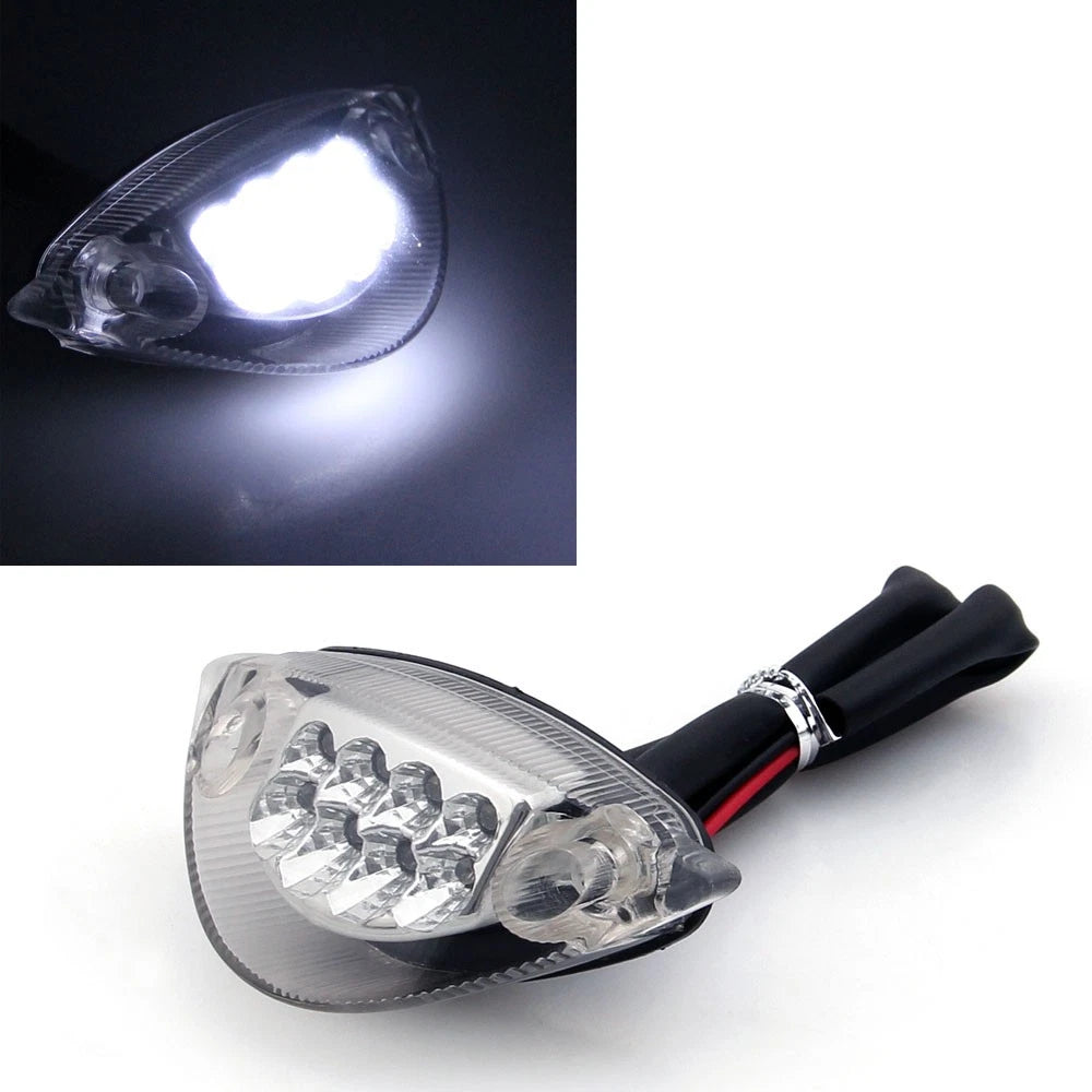 LED Rear Night Running Lights for Honda CBR600RR (2003–2006) Clear