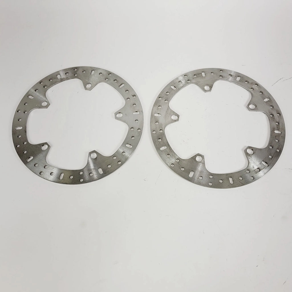 Set of 2 Brake Disc Rotors for BMW R1100 (1993–2001) MD616 Solid