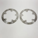 Set of 2 Brake Disc Rotors for BMW R1100 (1993–2001) MD616 Solid