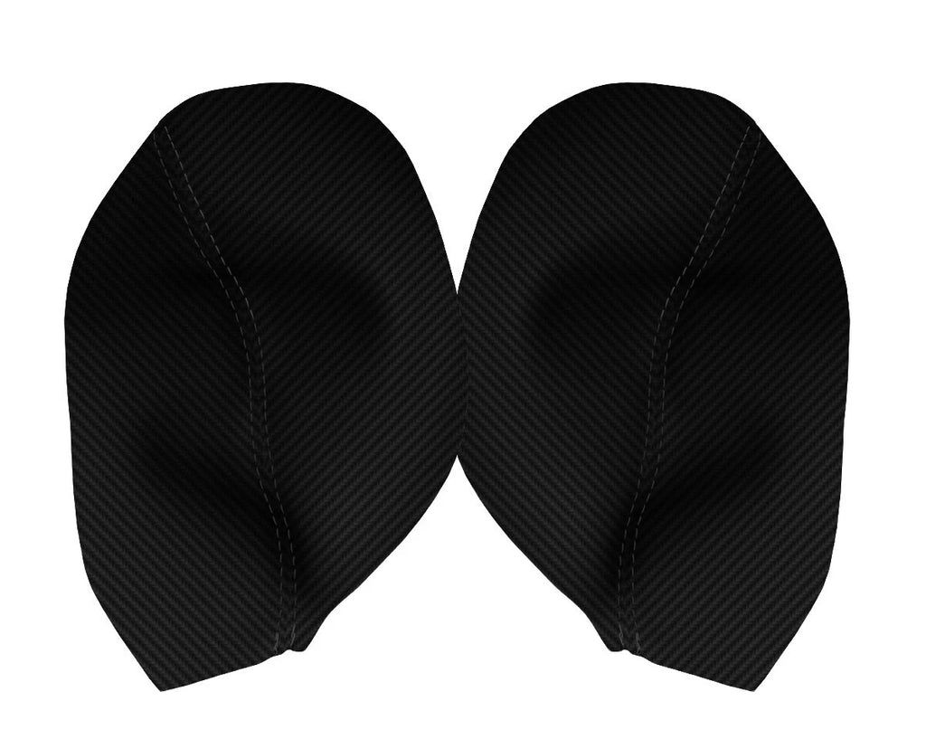 Carbon Fiber Front Door Armrest Cover for Honda Civic (2012–2015)