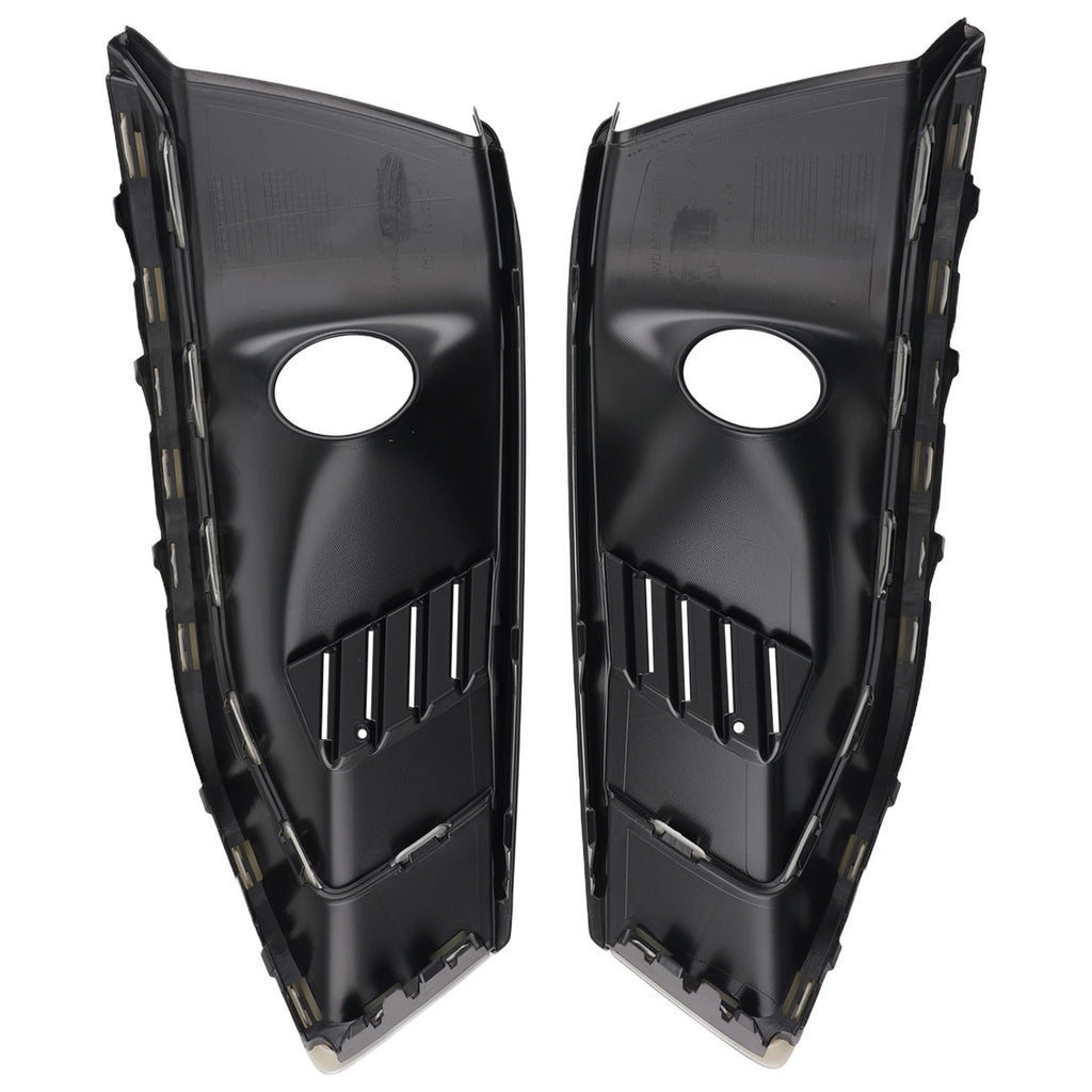 2X Front Fog Light Grille Cover for Audi A4L (2020–2022) 8WD807681L 8WD807682L