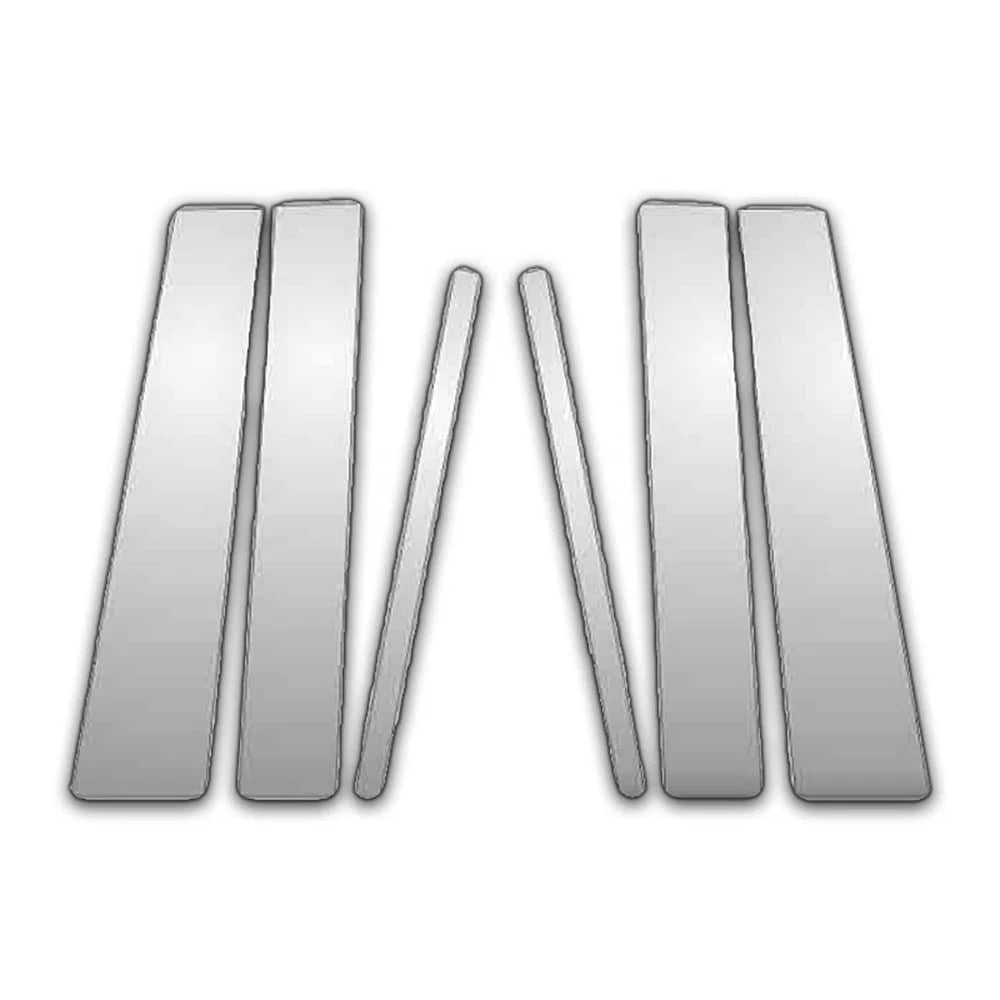 Chrome Pillar Post Covers 6 Pc for Nissan Maxima (2000–2003)