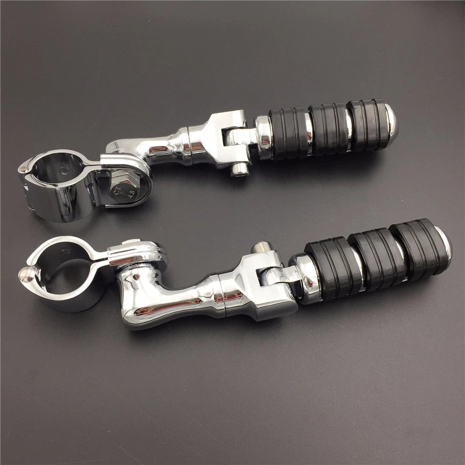 Chrome 1.5" Regular Foot Peg for Honda GoldWing Shadow VTX1300 (2001–2008)