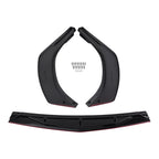 Front Lower Valance for Hyundai Sonata (2020–2023) Black Red Bumper Kit