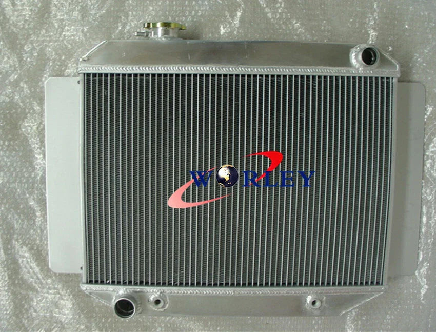 3ROW Aluminum Radiator + Fan for Holden Kingwood Torana (HG-HZ)