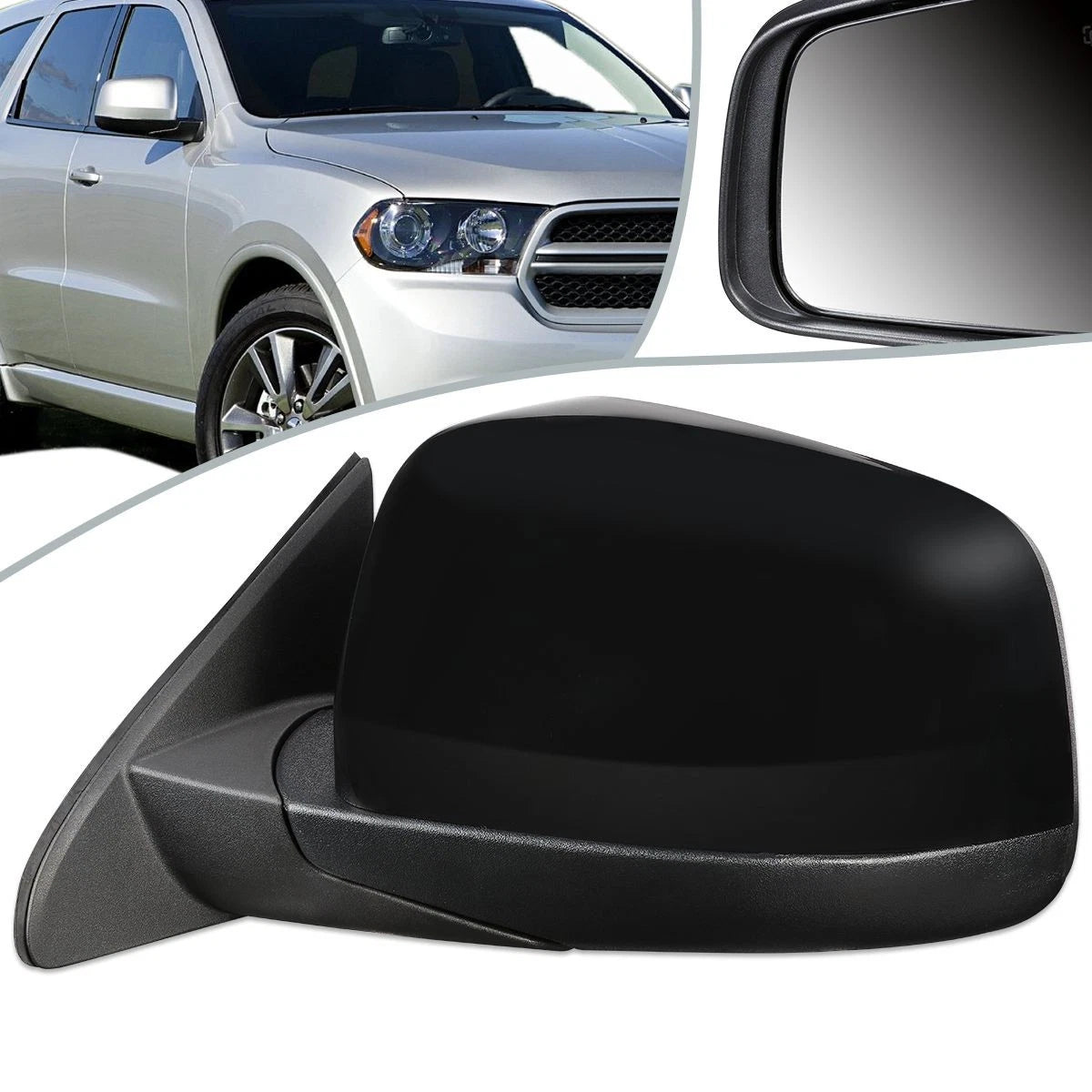 Powered Heated Side Door Mirror for Dodge Durango (2011–2017) CH1320348