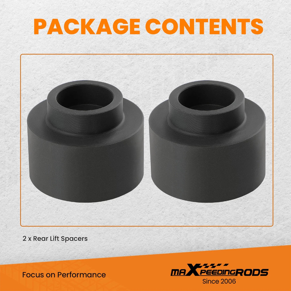 2" Rear Suspension Leveling Lift Kit Spacers for Ram 1500 2WD 4WD (2009–2023)