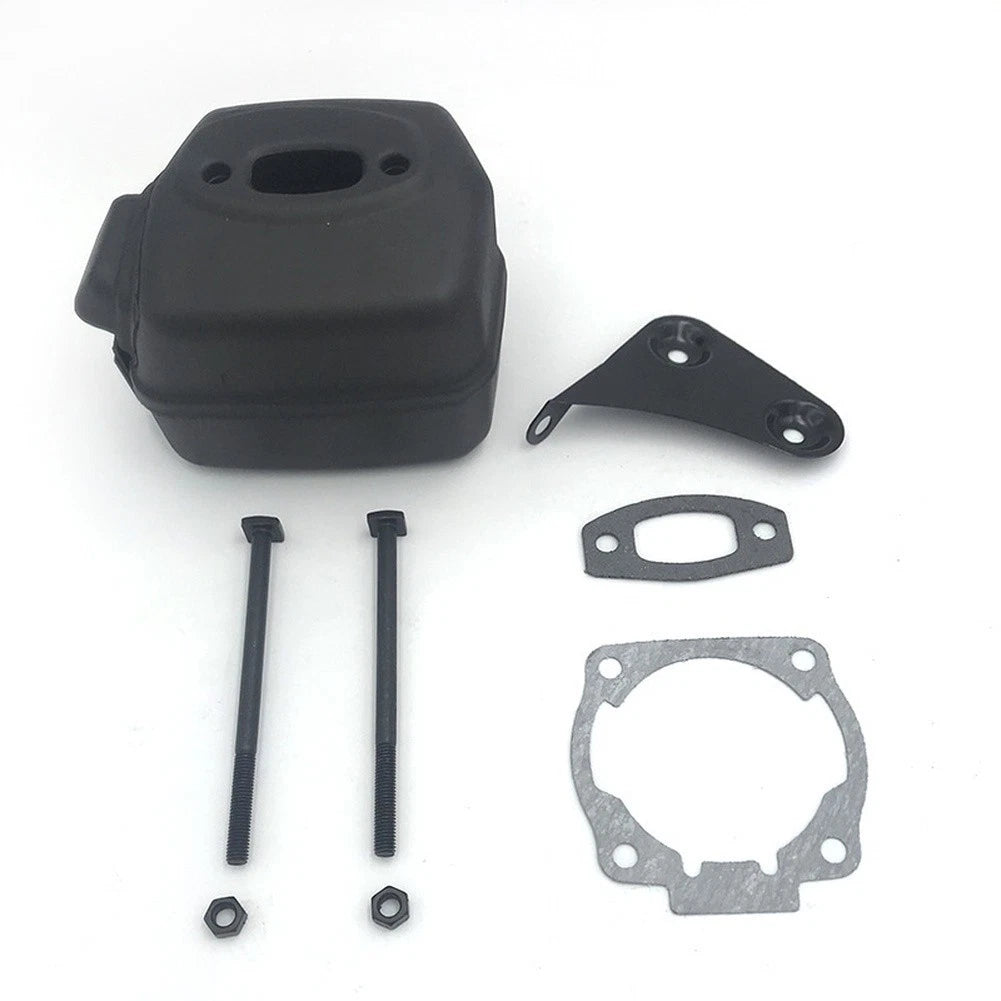Muffler Kit with Exhaust Pipe for HUSQVARNA 50 51 55 (Compatible Models)