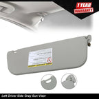 Sun Visor for Ford E150 E250 E350 Van (2009–2014) Left Driver Side Gray