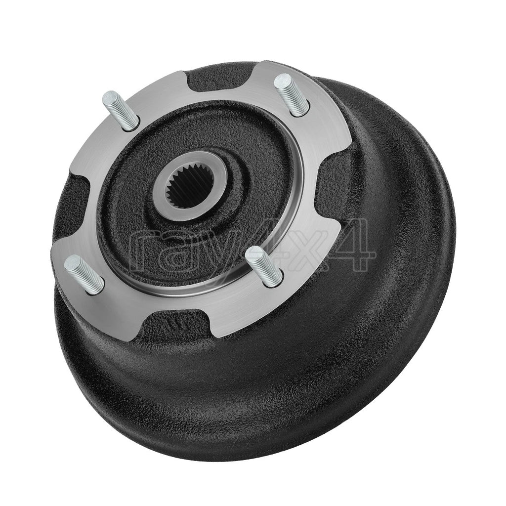 Front Brake Drum w/Bolts for Kawasaki Mule 610 4x4 XC (2005–2016) 41038-0018