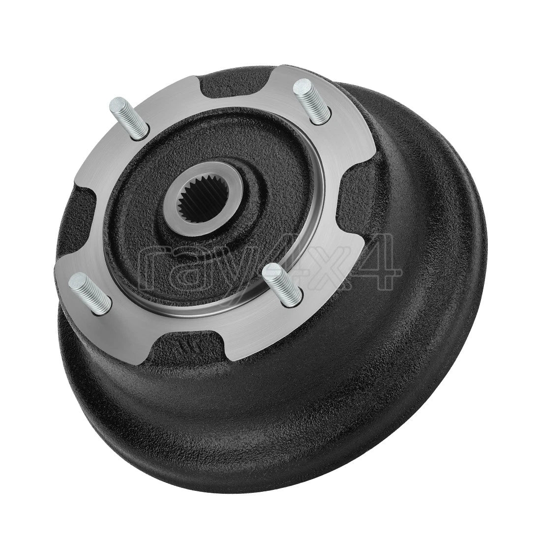 Front Brake Drum w/Bolts for Kawasaki Mule 610 4x4 XC (2005–2016) 41038-0018