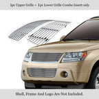 Stainless Grille Insert Combo for Suzuki Grand Vitara (2006-2012)