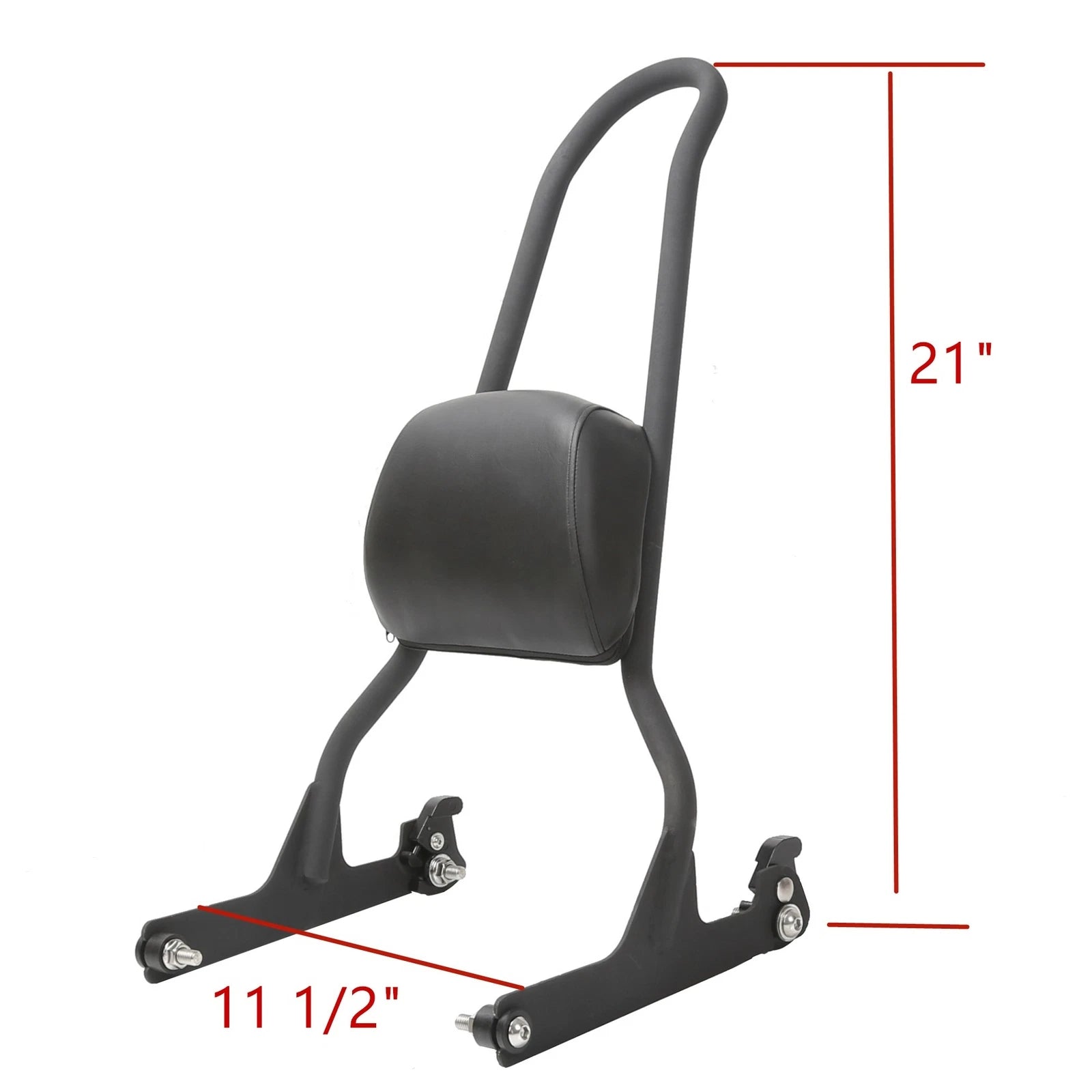 Detachable Backrest Sissy Bar for Harley Fatboy Softail (2006–2017)