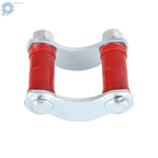 Set of 2 Rear Leaf Spring Shackles for Chevrolet Bel Air 150 (1955)
