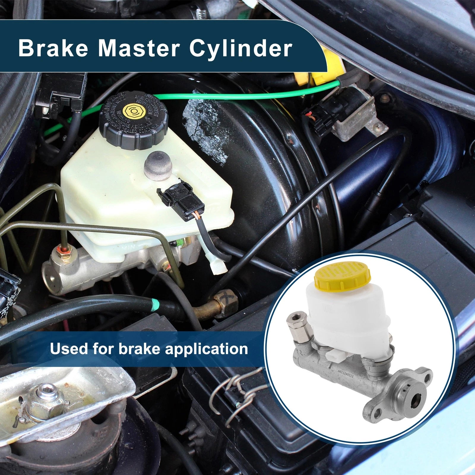 Brake Master Cylinder No. 4601050Y02 for Nissan Sentra (1995–2000)
