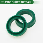 Set of 5 Oil Seal Rotary Shaft Seal 16x22x6mm High Pressure Green