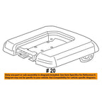 Black Console Armrest Lid for 2014-2017 Silverado Sierra (2014-2017)