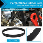 Performance Gilmer Belt 43.5" x 1.5" for Heavy Duty Applications (RHD)