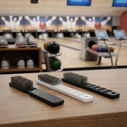 Set of 3 Bowling Shoe Polishing Brushes - Stainless Steel Wire