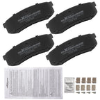 Rear Ceramic Brake Pads Set for Toyota 4Runner/FJ Cruiser/Land Cruiser/Sequoia (2003–2023)