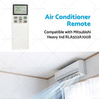 A/C Air Conditioner Remote Control RLA502A700B for Mitsubishi Heavy Ind