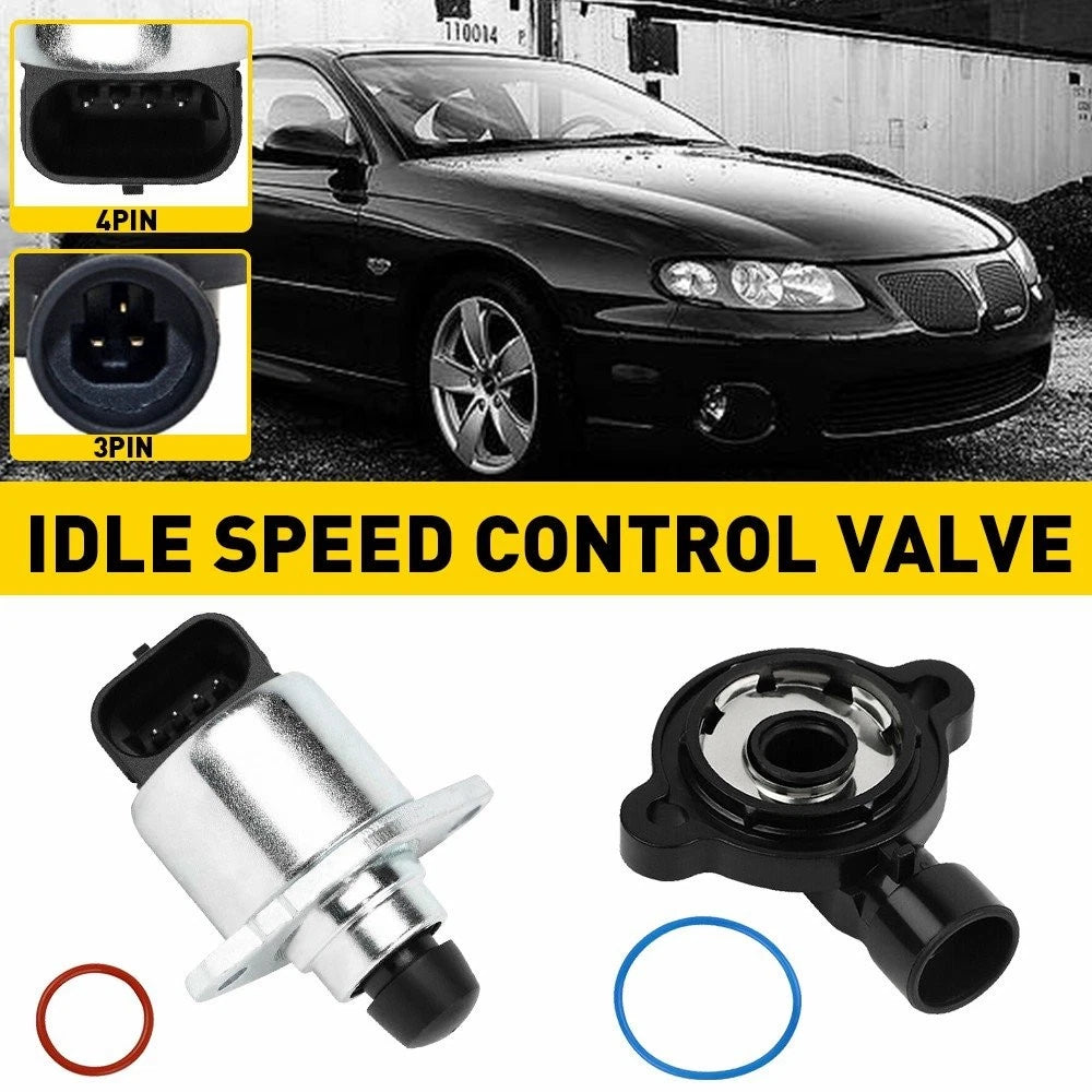 Throttle Position Sensor & Idle Air Control Valve Set for LS Chevy
