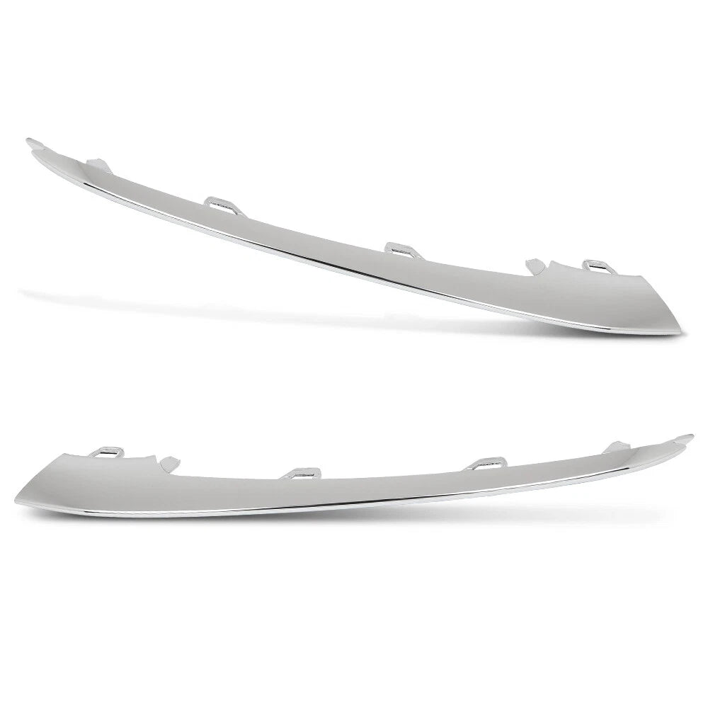 Set of 2 Front Bumper Trim Molding for Mercedes-Benz W222 S-Class