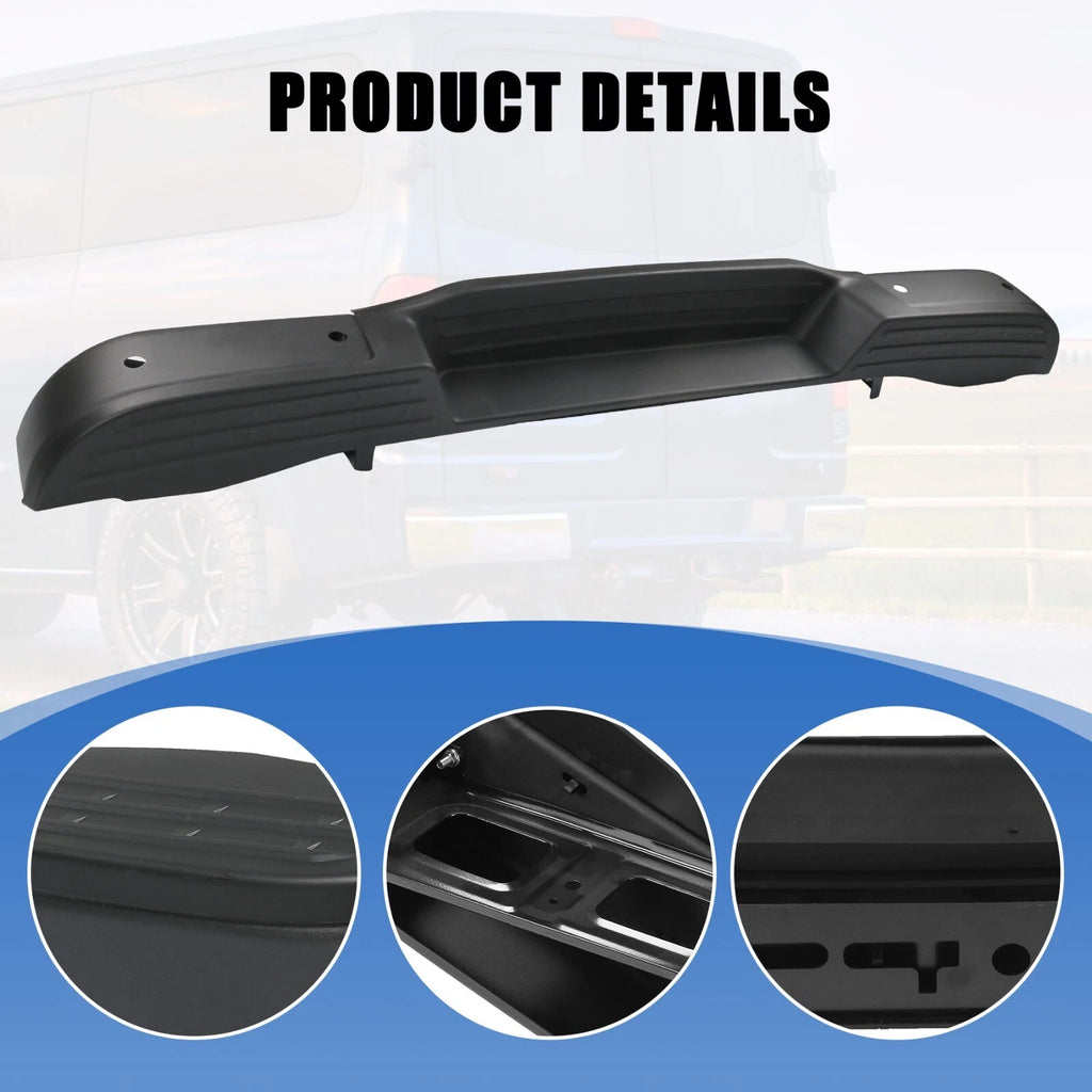 Steel Rear Step Bumper for Nissan NV1500 NV2500 NV3500 (2012–2021)