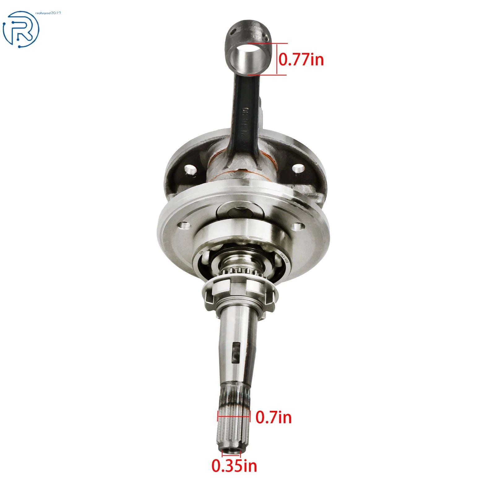 Crankshaft Assembly for HiSun 400 HS400 (2000–2023)