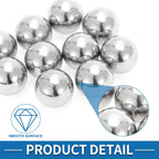 Set of 10 Precision 15.1mm Steel Ball Bearings G16