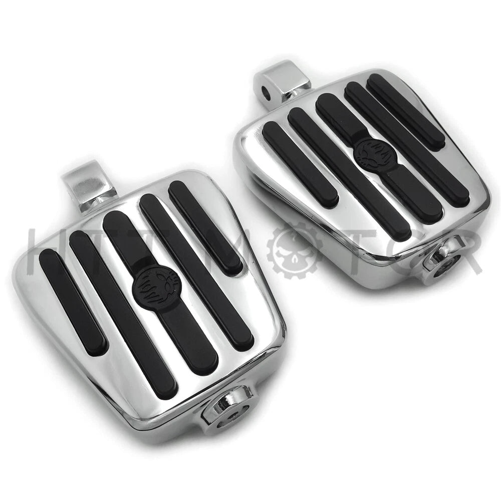 Flame Fury Footpeg Rest for Harley Davidson Softail Fat Boy FLFB, Fat Bob FX (2018–2023)