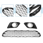 Set of 1 Front Lower Fog Lamp Bezel Cover for Nissan 