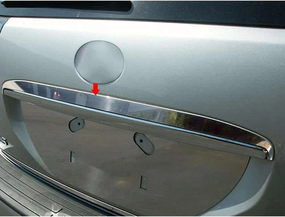 1pc. Luxury FX Chrome License Bar Above Plate for 2004-2009 Lexus RX350