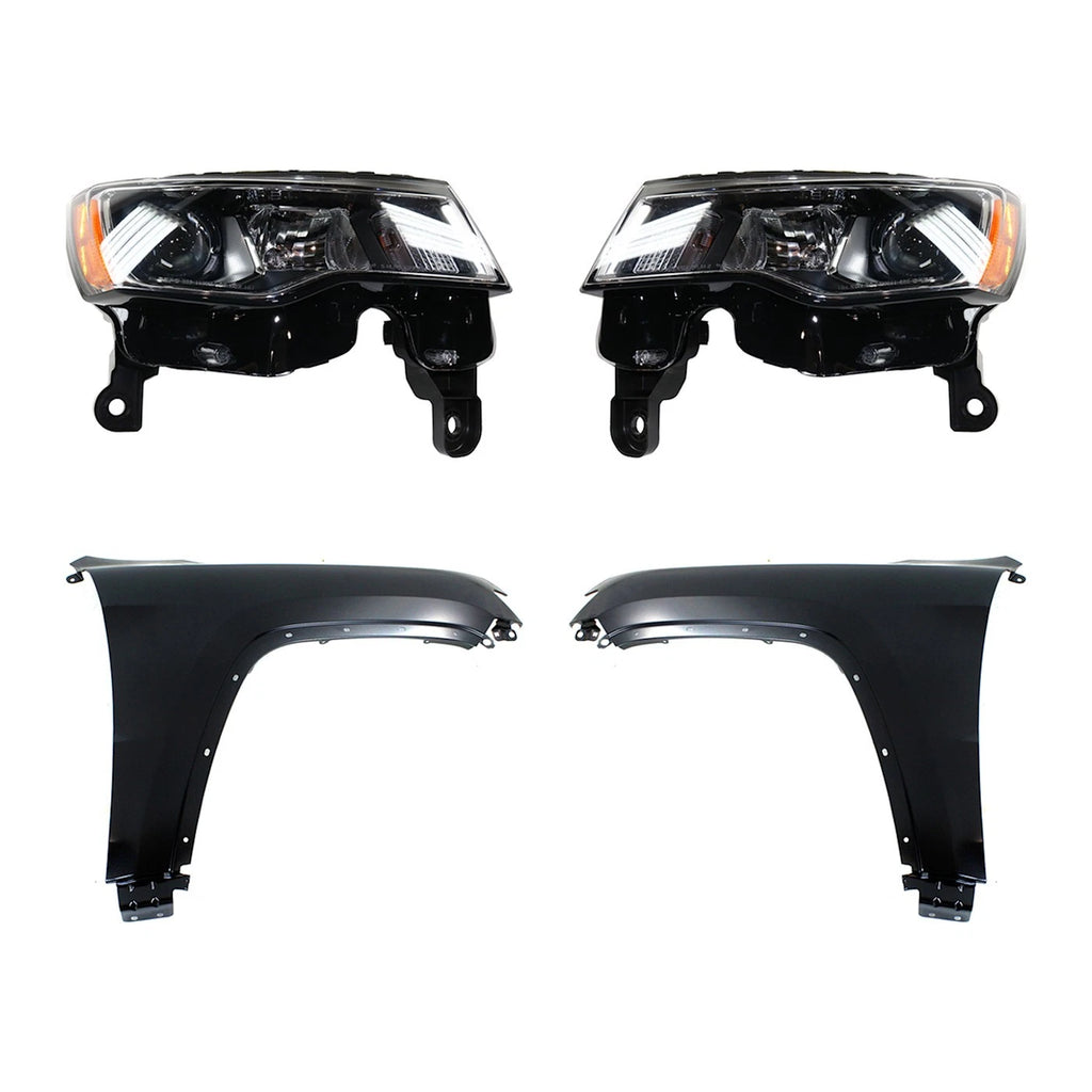 Fender Kit for Jeep Grand Cherokee (2017–2021) Front Left Right