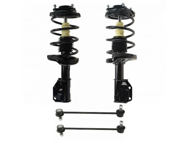 Front Strut Coil Spring Sway Bar Link Kit for Mazda Protege (2000–2003) WZ468HW