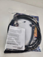 Magnum Black Pearl Front Mid Brake Line for Harley (1741-4062)