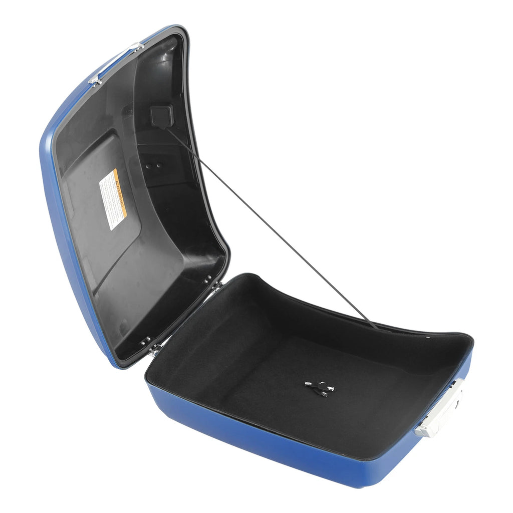 Chopped Trunk for Harley CVO Road Street Glide (2014–2024) Electric Blue