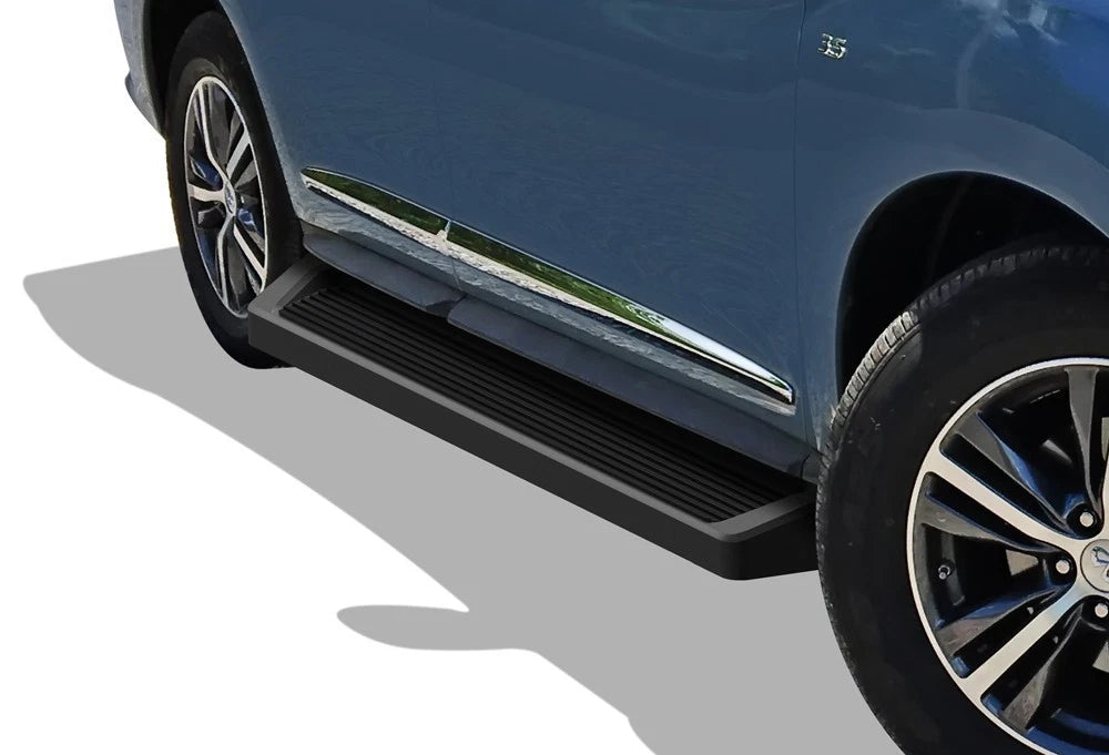 iBoard Black Running Boards for Nissan Pathfinder (2013–2021)